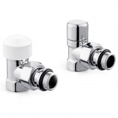 Набор термостатический для радиатора угловой ROYAL THERMO Design 1/2"М30х1,5 (Хром) Набор термостатический для радиатора угловой ROYAL THERMO Design 1/2"М30х1,5 (Хром)