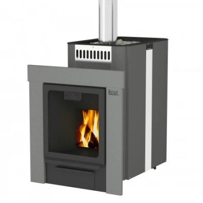 Дровяная печь с каминной дверцей со стеклом Костёр-ПаРус 24 РЕЛАКС Дровяная печь с каминной дверцей со стеклом Костёр-ПаРус 24 РЕЛАКС