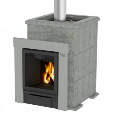 Дровяная печь с облицовкой Костер STONE 28 Релакс (талькохлорит) Дровяная печь с облицовкой Костер STONE 28 Релакс (талькохлорит)