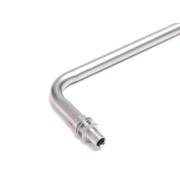 Трубка из. нерж. стали для подкл. радиатора, Г-образная 20/500