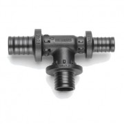 Тройник с уменьшенным боковым и торцевым проходами 32-20-25 (PX)