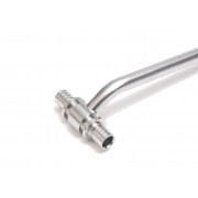 Трубка из. нерж. стали для подкл. радиатора, Т-образная 20/250