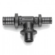 Тройник с уменьшенным боковым и торцевым проходами 32-20-20 PX