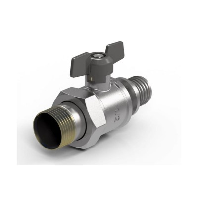 Кран шаровый с аксиальным соединением НГ 20x3/4" Кран шаровый с аксиальным соединением НГ 20x3/4"