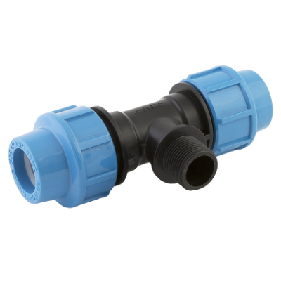 Тройник Джилекс ПНД с наружной резьбой 25х3/4"х25 (15 шт. в уп.) Тройник Джилекс ПНД с наружной резьбой 25х3/4"х25 (15 шт. в уп.)