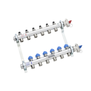 Коллектор распределительный HKV на 7 контуров нерж .сталь