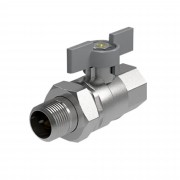 Кран шаровый Royal Thermo EXPERT 1" нар-вн, ручка-бабочка