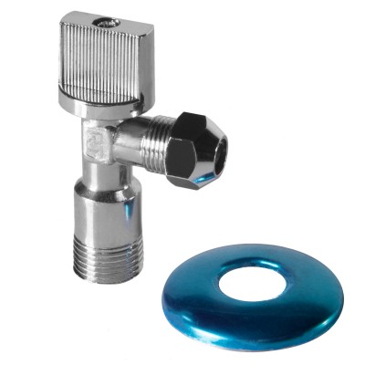 Кран шаровый угловой Royal Thermo Optimal для подкл. с/т приборов 1/2"х3/8" Кран шаровый угловой Royal Thermo Optimal для подкл. с/т приборов 1/2"х3/8"