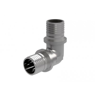 Уголок соединительный с наружной резьбой 16?1/2" Уголок соединительный с наружной резьбой 16?1/2"