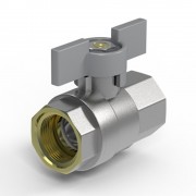 Кран шаровый Royal Thermo EXPERT для газа 3/4" вн-вн, ручка-бабочка