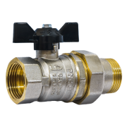 Кран шаровой латунный LD Pride 47.15.В-ГШ.Б