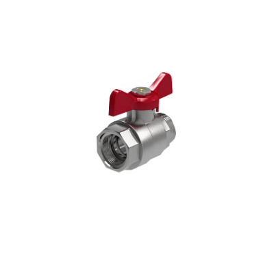 Кран шаровый Royal Thermo Optimal 1" нар-вн, ручка-бабочка Кран шаровый Royal Thermo Optimal 1" нар-вн, ручка-бабочка