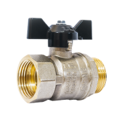 Кран шаровой латунный LD Pride 47.25.B-Н.Б