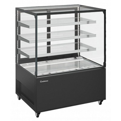 Витрина кондитерская Carboma KC71-130 VV 0,9-1 (9005) Витрина кондитерская Carboma KC71-130 VV 0,9-1 (9005)