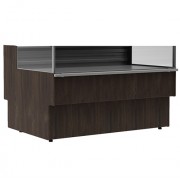 Витрина холодильная Carboma GC110 VM 1,25-2 (ВХСо-1,25 Carboma GC110 (динамика)) (1005 ВЕНГЕ) БЕЗ БОКОВИН