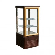 Шкаф среднетемп. кондит. вентилир. 480х500х1100мм, D4 VM R120С Carboma, +6...+12С, V=120л, корич-зол