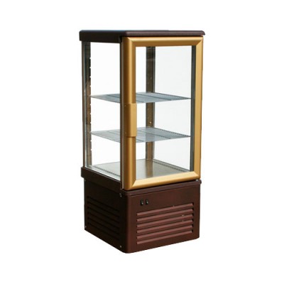 Шкаф среднетемп. кондит. вентилир. 480х500х1100мм, D4 VM R120С Carboma, +6...+12С, V=120л, корич-зол Шкаф среднетемп. кондит. вентилир. 480х500х1100мм, D4 VM R120С Carboma, +6...+12С, V=120л, корич-зол