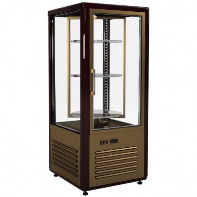 Шкаф среднетемпературный кондитерский D4 VM 120-2 (R120Cвр) 0109-0102 (коричнево-золотой) Шкаф среднетемпературный кондитерский D4 VM 120-2 (R120Cвр) 0109-0102 (коричнево-золотой)