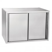 Полка-купе настенная ПНК-3-1200x400x700 полностью из нерж. стали