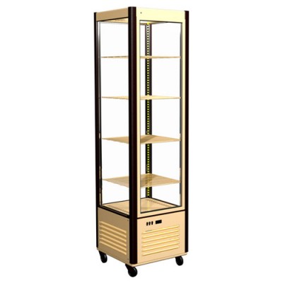 Шкаф среднетемпературный кондитерский D4 VM 400-1 (R400C беж-корич) 600х575х1880 4 полки 500х425 Шкаф среднетемпературный кондитерский D4 VM 400-1 (R400C беж-корич) 600х575х1880 4 полки 500х425