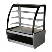 Витрина кондитерская Carboma K70 VV 1,3-1 STANDARD 9006-9005 (ВХСв-1,3д Carboma Люкс ТЕХНО)