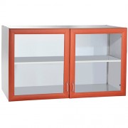 Полка кухонная закрытая ПНР-2Д-1000 мм. корпус нерж.