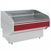 Витрина холодильная Carboma G120 SM 1,25-2 (открытая) (3004) БЕЗ БОКОВИН