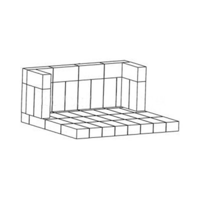 Комплект кирпичей VESTA ARGENTINA (46 штук) Комплект кирпичей VESTA ARGENTINA (46 штук)