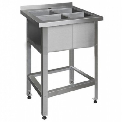 Ванна ВМЛя, д/санит обраб яиц, ФИНИСТ, каркас уголок оцинк. 500*500*850, м/о свар нерж. 1мм, 200*180*300 мм Ванна ВМЛя, д/санит обраб яиц, ФИНИСТ, каркас уголок оцинк. 500*500*850, м/о свар нерж. 1мм, 200*180*300 мм