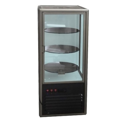 Шкаф среднетемп. кондит. 480х460х1100мм, R120Свр Carboma, +6...+12С, V=120л, шок.-золот Шкаф среднетемп. кондит. 480х460х1100мм, R120Свр Carboma, +6...+12С, V=120л, шок.-золот