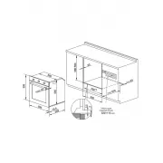 Духовой шкаф NORDFROST HM 6080 B