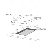 Варочная поверхность NORDFROST EM 3029 B