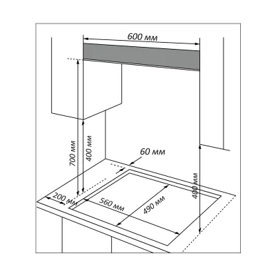 Варочная поверхность NORDFROST HS 6040 YR Варочная поверхность NORDFROST HS 6040 YR