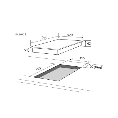 Варочная поверхность NORDFROST i-M 6040 B Варочная поверхность NORDFROST i-M 6040 B