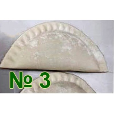 Формующий узел пельменного аппарата Roal Meat QT-100/80 №3 (полумесяц, ребр. края, 5х2,7см, 12-14г) Формующий узел пельменного аппарата Roal Meat QT-100/80 №3 (полумесяц, ребр. края, 5х2,7см, 12-14г)