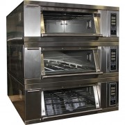 Печь подовая Иртыш ПП-1 (1250х985х350; 6,1кВт; 2 противня 600х400; с пароувл.)