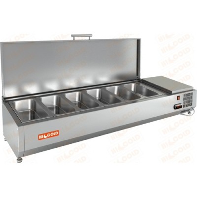 Витрина холодильная настольная HICOLD VRTU 1425 Витрина холодильная настольная HICOLD VRTU 1425