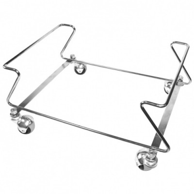 Подставка для корзин покупательских на колесах 450х330х200мм Подставка для корзин покупательских на колесах 450х330х200мм