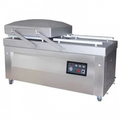 Напольная двухкамерная вакуум-упаковочная машина HMR HVC-820S/2B SS (нерж., ОБРЕЗКА) Напольная двухкамерная вакуум-упаковочная машина HMR HVC-820S/2B SS (нерж., ОБРЕЗКА)