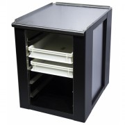 Подставка под пресс для пиццы (нерж.) арт. 22215 (460х650х810мм, 4 направл. под противни GN 1/1)