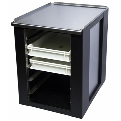 Подставка под пресс для пиццы (нерж.) арт. 22215 (460х650х810мм, 4 направл. под противни GN 1/1) Подставка под пресс для пиццы (нерж.) арт. 22215 (460х650х810мм, 4 направл. под противни GN 1/1)