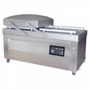 Напольная двухкамерная вакуум-упаковочная машина HMR HVC-820S/2B SS (нерж.)