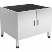 Пьедестал под оборудование с дверьми 700х600х550 мм. (нерж.)