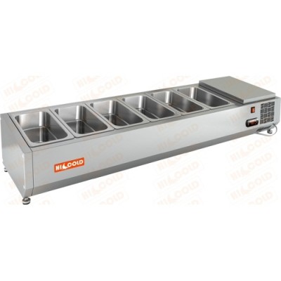 Витрина холодильная настольная HICOLD VRTO 1390 Витрина холодильная настольная HICOLD VRTO 1390