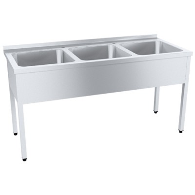 Ванна моечная цельнотянутая ПищТех ПРОФИ ВМОцб3-400 ПНТ Ванна моечная цельнотянутая ПищТех ПРОФИ ВМОцб3-400 ПНТ