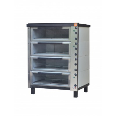 Печь хлебопекарная электрическая ХПЭ-750/500.44 ЛЮКС (1274х1030х1704мм, 4 камеры, 380В, 26кВт. внутрен. освещ. камеры) в обрешетке Печь хлебопекарная электрическая ХПЭ-750/500.44 ЛЮКС (1274х1030х1704мм, 4 камеры, 380В, 26кВт. внутрен. освещ. камеры) в обрешетке