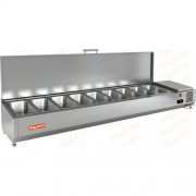 Витрина холодильная настольная HICOLD VRTU 1970