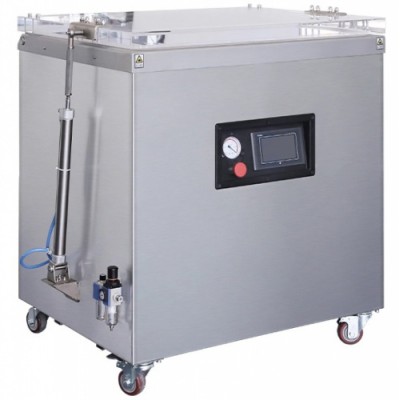 Напольная двухкамерная вакуум-упаковочная машина HMR HVC-650F-1D (нерж.) Напольная двухкамерная вакуум-упаковочная машина HMR HVC-650F-1D (нерж.)