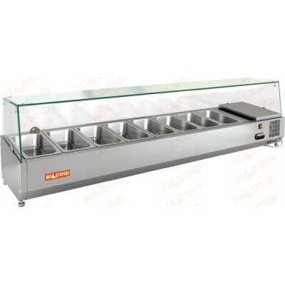 Витрина холодильная настольная HICOLD VRX 1800 Витрина холодильная настольная HICOLD VRX 1800
