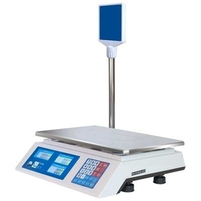 Весы торговые со стойкой ФорТ-Т 918B Оптима (15 кг;2, 230х330) Весы торговые со стойкой ФорТ-Т 918B Оптима (15 кг;2, 230х330)